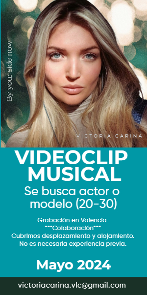 Se busca actor o modelo masculino (20-30 años) para videoclip en Valencia